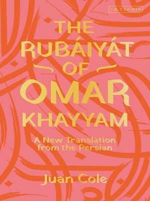 cover image of The Rubáiyát of Omar Khayyam